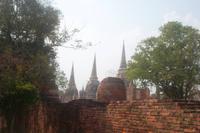 Wahrzeichen von Ayutthaya - alter Königspalast