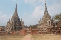 Wahrzeichen von Ayutthaya - alter Königspalast