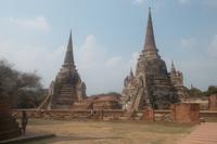 Wahrzeichen von Ayutthaya - alter Königspalast