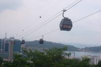 Abendessen in der Seilbahn 