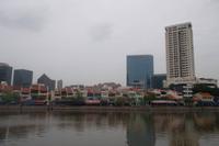 Blick nach Chinatown in Singapur