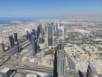 Dubai - Oman - Dubai-Mall -  Blick vom Burj Khalifa