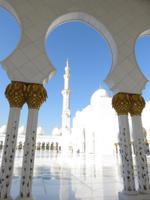 Dubai - Oman -  Ausflug nach Abu Dhabi - Besuch der Sheikh Zayed Moschee