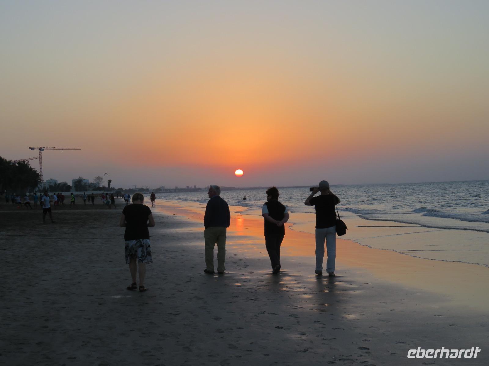 Dubai - Oman - Muscat - Spaziergang am Strand