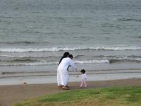 Dubai - Oman - Muscat - Spaziergang am Strand