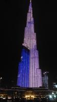 Lichtshow am Burj Kalifa