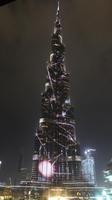 Lichtshow am Burj Kalifa