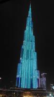 Lichtshow am Burj Kalifa