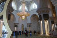 Hauptgebetshalle der Großen Moschee Abu Dhabi