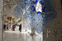 in der Großen Moschee Abu Dhabi