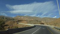 Serpentinenstraße zum Jebel Al Akhdar