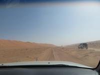 Auf dem Weg zum Wüstencamp