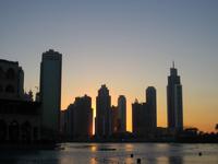 Sonnenuntergang in Dubai