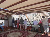 Fahrt mit einer Dhau in der Fjordwelt von Musandam