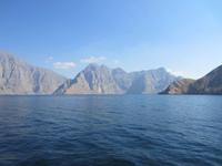 Fahrt mit einer Dhau in der Fjordwelt von Musandam