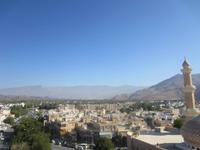Blick auf Nizwa vom Fort