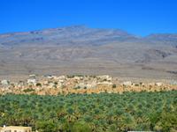 Blick auf die Stadt Al Hamra
