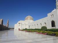 Sultan Qaboos Moschee in Muskat