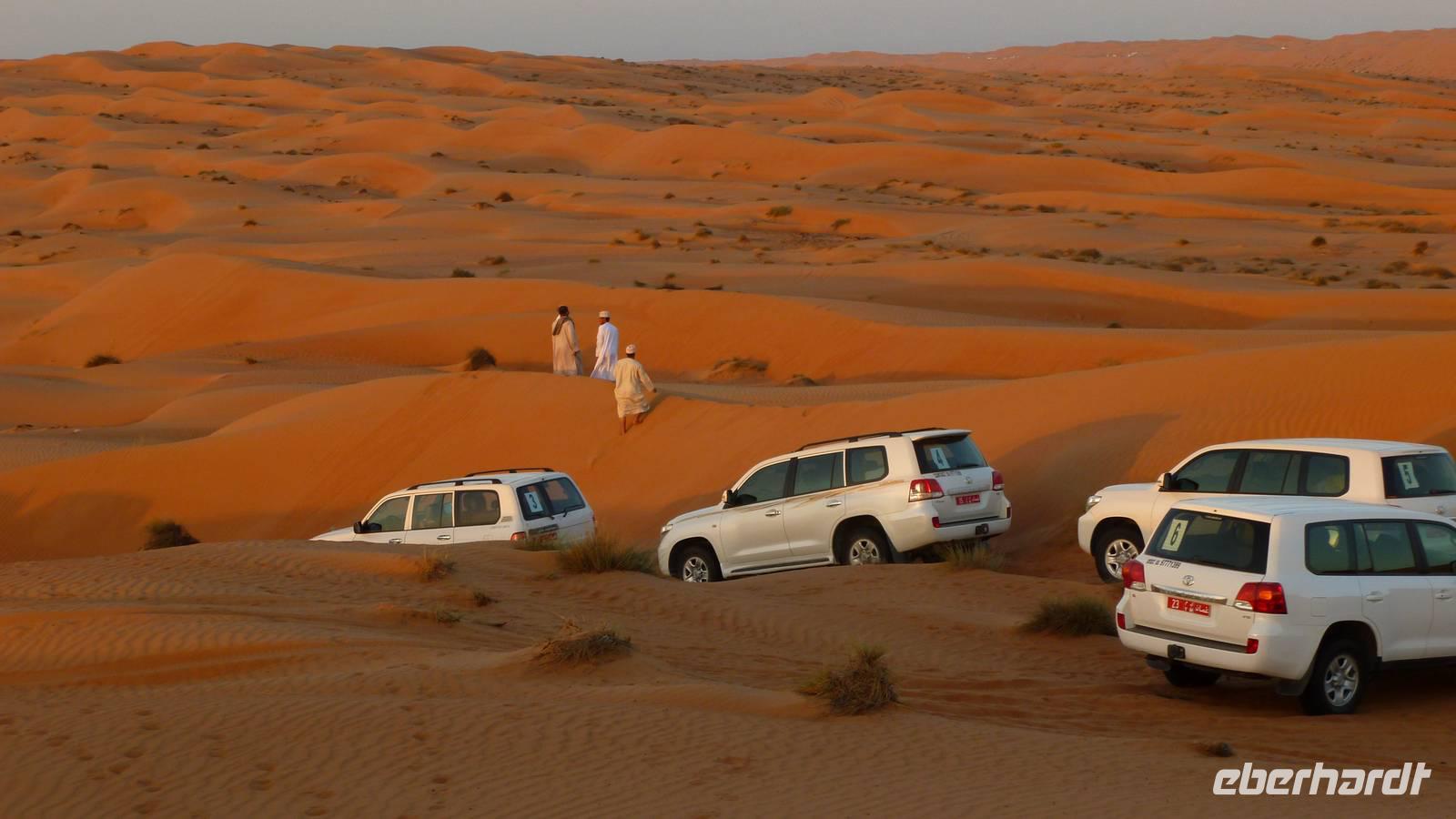 Abendstimmung in der Wahiba Sands