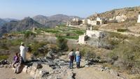 Wanderung im Jebel Akhdar Gebirge - Fotostunde mit Mustafa