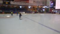 Eislaufbahn in der Mall