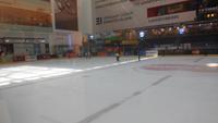 Eislaufbahn in der Mall