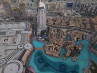 157 auf dem Burj Khalifa