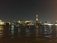 398 abendliche Abra-Fahrt auf dem Dubai Creek