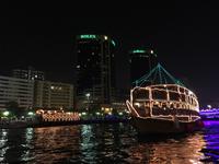 405 abendliche Abra-Fahrt auf dem Dubai Creek
