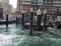 Wassertaxi auf dem Dubai Creek