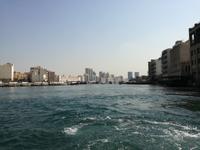 Wassertaxi auf dem Dubai Creek