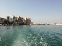 Wassertaxi auf dem Dubai Creek