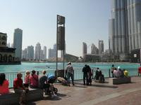 Wasserspiele bei der Dubai Mall