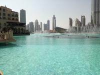 Wasserspiele bei der Dubai Mall