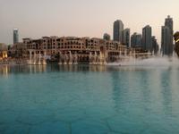 Wasserspiele bei der Dubai Mall
