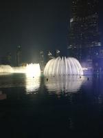 Wasserspiele vor dem Burj Khalifa