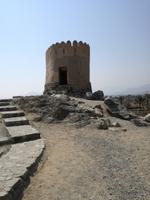 Aussichtsturm im Hajar Gebirgen