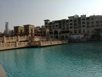 Wasserspiele bei der Dubai Mall
