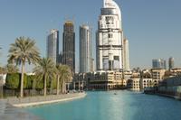 Dubai Down Town mit Adress Hotel
