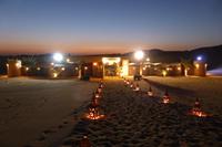 Eingang zum Wüstencamp