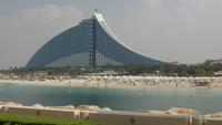 Jumairah Beach Hotel vom Burj Al Arab aus