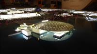 Modell des Louvre Abu Dhabi
