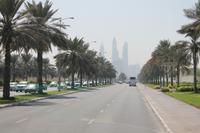 erste Fahrt durch Dubai