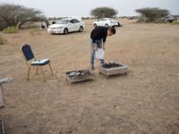 Jebel Hafeet Gebirge - Abendessen