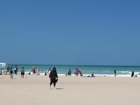 am Strand von Jumeirah
