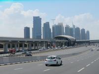 Blick auf die Dubai Marina