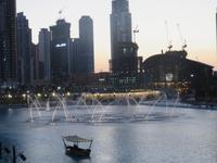 Wasserspiele am Burj Khalifa