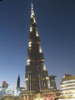 Burj Khalifa bei Nacht