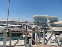 Formel 1 Rennstrecke in Abu Dhabi