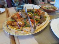 Abendessen auf dem Jebel Hafeet